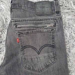 back zipper jeans levi